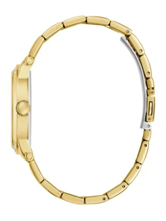 Goudkleurig Quattro G analoog horloge