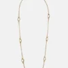 Goudkleurige ketting met bamboe-schakels