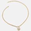 Goudkleurige Pava-ketting met hangslot