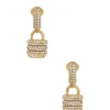 Goudkleurige Pava-oorbellen in hangers