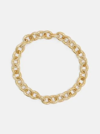 Goudkleurige Pava-schakelketting