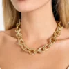 Goudkleurige Pava-schakelketting