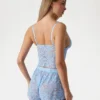 Greta kanten culotte-set