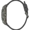 Groen en grijs multifunctioneel siliconenhorloge