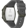 Groen en grijs multifunctioneel siliconenhorloge