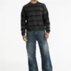 Guess Originals Boxy gestreepte trui