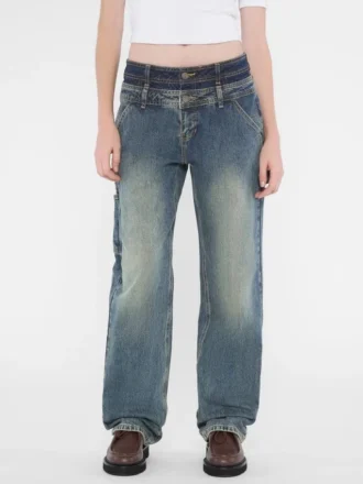 Guess Originals Carpenter-jeans met dubbele tailleband