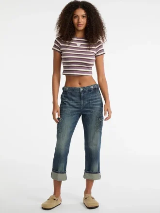 Guess Originals Core gestreept baby-T-shirt