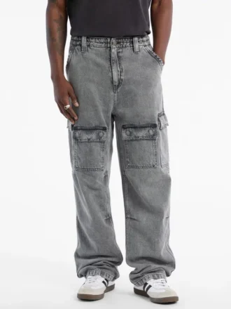 Guess Originals denim cargobroek Guess Originals denim cargobroek
