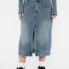 Guess Originals denim midi-rok Guess Originals denim midi-rok