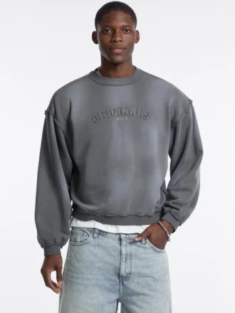 Guess Originals Eco Boxy T-shirt met applicatie en ronde hals