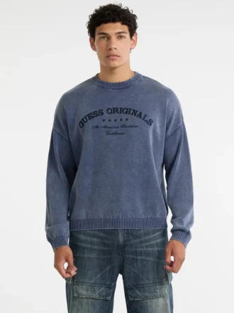 Guess Originals Eco boxy trui met logo