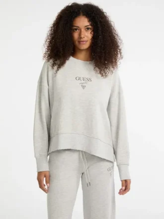Guess Originals Eco Distressed Baker T-shirt met ronde hals