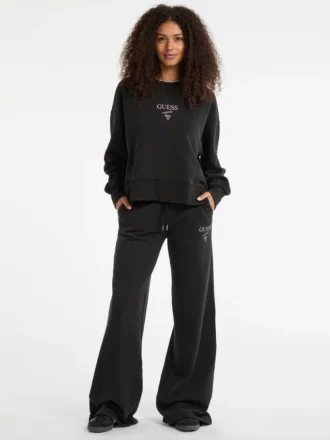Guess Originals Eco Distressed Baker T-shirt met ronde hals