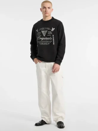 Guess Originals Eco lichtgewicht trui met ronde hals