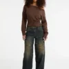 Guess Originals Eco off-shoulder trui