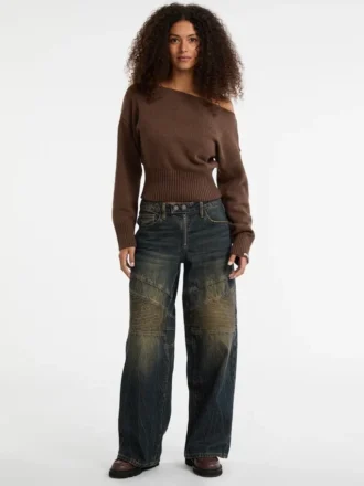 Guess Originals Eco off-shoulder trui