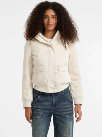 Guess Originals Eco parka met capuchon van imitatiebont