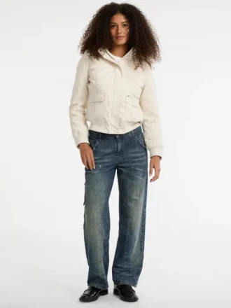 Guess Originals Eco parka met capuchon van imitatiebont