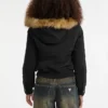 Guess Originals Eco parka met capuchon van imitatiebont Guess Originals Eco parka met capuchon van imitatiebont