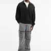 Guess Originals Eco-sweatshirt met halve rits Guess Originals Eco-sweatshirt met halve rits