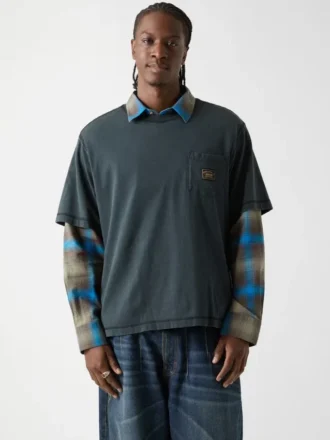 Guess Originals Eco T-shirt met boxy pasvorm en zak