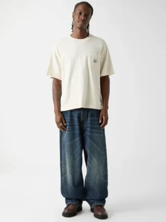 Guess Originals Eco T-shirt met boxy pasvorm en zak