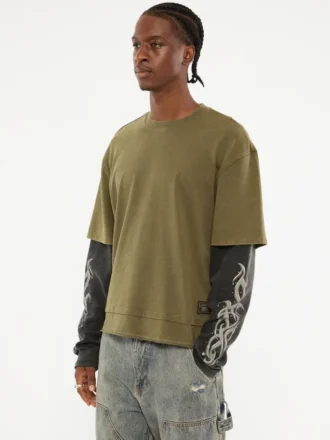 Guess Originals Eco T-shirt met dubbele laag