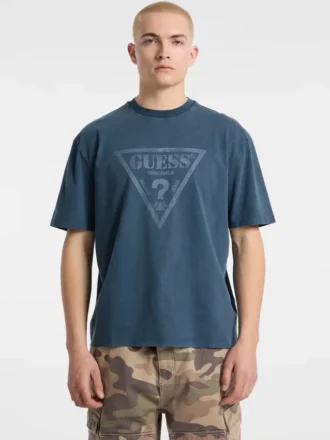 Guess Originals Eco Vintage T-shirt met driehoek