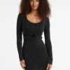 Guess Originals Eco Vintage Tie Mini-truien-jurk Guess Originals Eco Vintage Tie Mini-truien-jurk