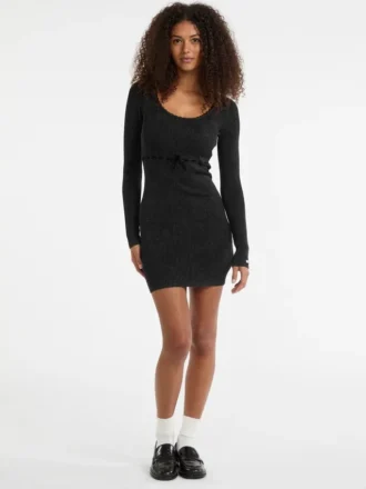 Guess Originals Eco Vintage Tie Mini-truien-jurk