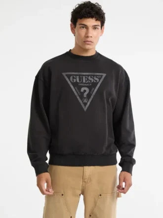 Guess Originals Eco Vintage Triangle Crewneck
