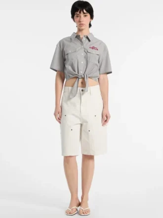 Guess Originals Eco Workwear top met strik
