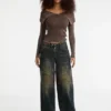 Guess Originals geribbeld vest met omgeslagen kraag Guess Originals geribbeld vest met omgeslagen kraag