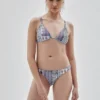 Guess Originals geruite bikinitop