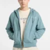 Guess Originals Hoodie met rits, in de massa geverfd