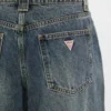 Guess Originals jeans met dubbele opgestikte zakken en wijde pijpen
