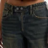 Guess Originals Moto-jeans met wijde pijpen