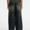 Guess Originals Moto-jeans met wijde pijpen