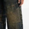 Guess Originals Moto-jeans met wijde pijpen
