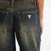 Guess Originals Moto-jeans met wijde pijpen