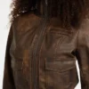 Guess Originals pilotenjas van imitatieleer