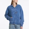 Guess Originals Star Rhinestone Hoodie Guess Originals Star Rhinestone Hoodie