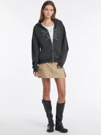 Guess Originals Star Rhinestone Hoodie