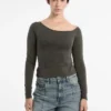 Guess Originals T-shirt met blote schouders
