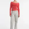Guess Originals T-shirt met blote schouders