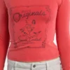 Guess Originals T-shirt met blote schouders