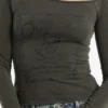 Guess Originals T-shirt met blote schouders