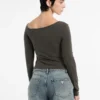 Guess Originals T-shirt met blote schouders