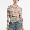Guess Originals Top van bedrukt mesh Guess Originals Top van bedrukt mesh